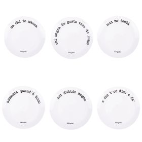 Piatto frutta in porcellana