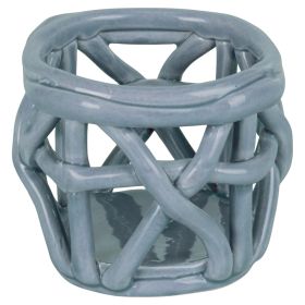 Cestino multiuso in ceramica, indaco, 4 Toni