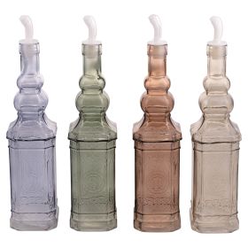 Bottiglia olio 800 ml in vetro, 4 Toni Imperial