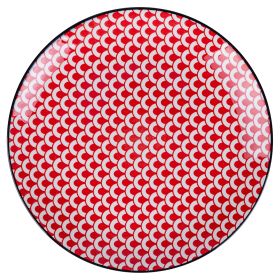 Piatto piano in gres, Confusion