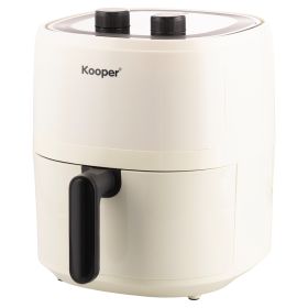 Friggitrice ad aria 5,5L, 2 manopole 1300 W, avorio, Kooper