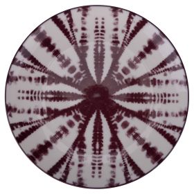 Piatto frutta in porcellana, The Purple