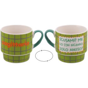 Mug 330 ml impilabile, More Amor Sagittario