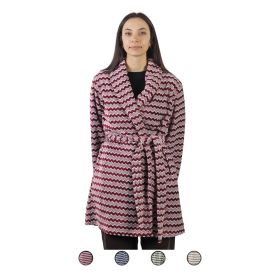 Vestaglia corta con collo a scialle, taglia M, Leflaf