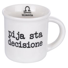 Tazzina caff&#232; 90 ml, bilancia, S.P.Q.eRe Zodiaco