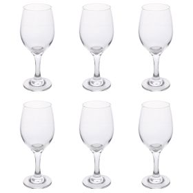 Set 6 calici vino 435 ml in vetro, Malaga Sibilla