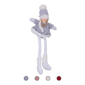 Angelo natalizio gambe morbide h. 48 cm, Santa&#39;s House