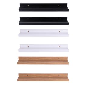 Set 2 mensole da muro in legno di pino, S&#236;ordine