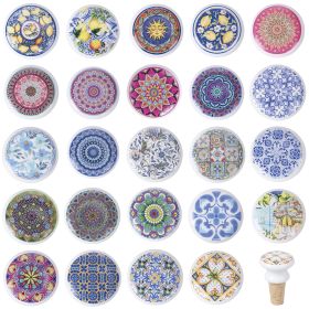 Tappo bottiglia decorato, in ceramica e sughero, Sibilla