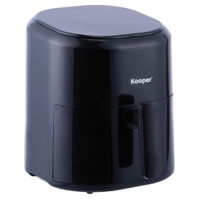 Friggitrice ad aria 5 L, display touch, 1200 W, nero, Kooper