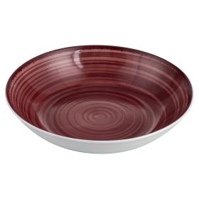 Piatto fondo in porcellana, Baita Purple