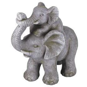 Elefante decorativo in poliresina 33,8x17,8xh. 34,1 cm, Est&#233;