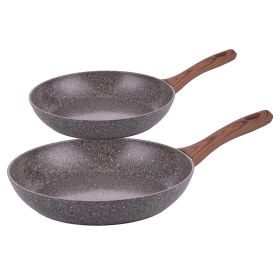 Set 2 padelle 22-26 cm, rivestimento in ceramica, induzione, Arizona SìChef