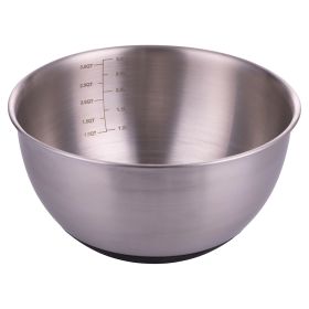 Ciotola graduata 3L in acciaio inox, SìChef