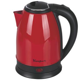 Bollitore elettrico 1,8 L, rosso, Kooper