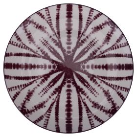 Piatto piano in porcellana, The Purple