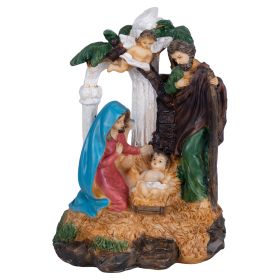 Nativit&#224; con archi, 14x10x18 cm, Santa&#39;s House