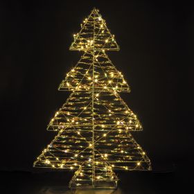 Albero natalizio luminoso, 120 microled, bianco caldo, Santa&#39;s House