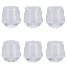 Set 6 bicchieri acqua 370 ml, Zaffiro Sibilla