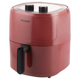 Friggitrice ad aria 5,5L, 2 manopole 1300 W, mattone, Kooper