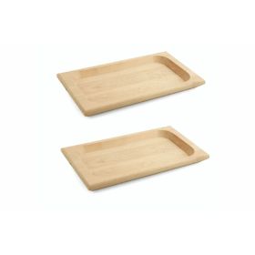 Set 2 scifette in legno di betulla, SìChef