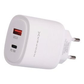 Caricatore Porta USB-C con due porte, Kooper X