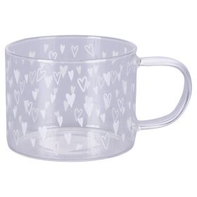 Mug 380 ml in vetro borosilicato, Glass