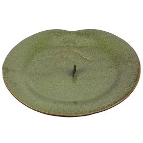 Porta zampirone in porcellana, &#216;19x2,5 cm, verde, Jungle