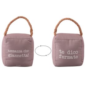 Fermaporta 1 Kg double face, impugnatura in juta,  S.P.Q.eRe