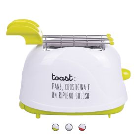 Tostapane elettrico 2 pinze in acciaio 700 W