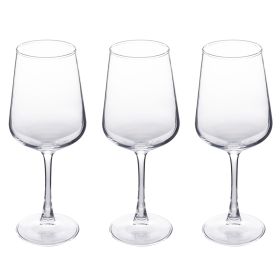 Set 3 calici vino 435 ml, Rubino 435 Sibilla