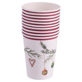 Set 18 bicchieri monouso, Xmas Rametto