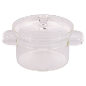 Contenitore con coperchio 300 ml in borosilicato, Glass