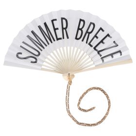 Ventaglio Summer Breeze, manico in bamb&#249;, Bigismore