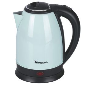 Bollitore elettrico 1,8 L, acquamarina, Kooper
