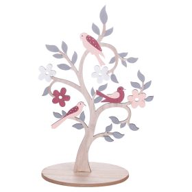 Albero decorativo pasquale in legno h. 45 cm, La Campagna