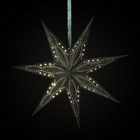 Stella led decorativa &#216; 60 cm, verde, XMas Paper