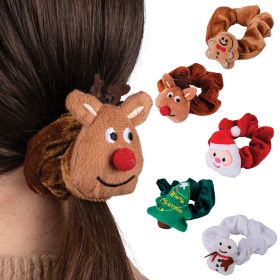 Elastico natalizio per capelli, Xmas scrunchies