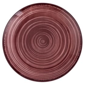 Piatto frutta in porcellana, Baita Purple