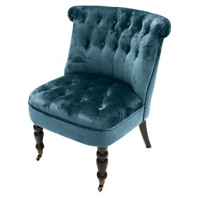 Poltrona salotto con ruote design vintage