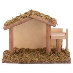 Capanna presepe 18x8x12 cm, Santa&#39;s House