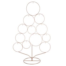 Albero di Natale design per 12 appendini, h. 82 cm, gold, XMas