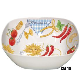 Insalatiera/Ciotola quadrata 18x18 cm, Chef